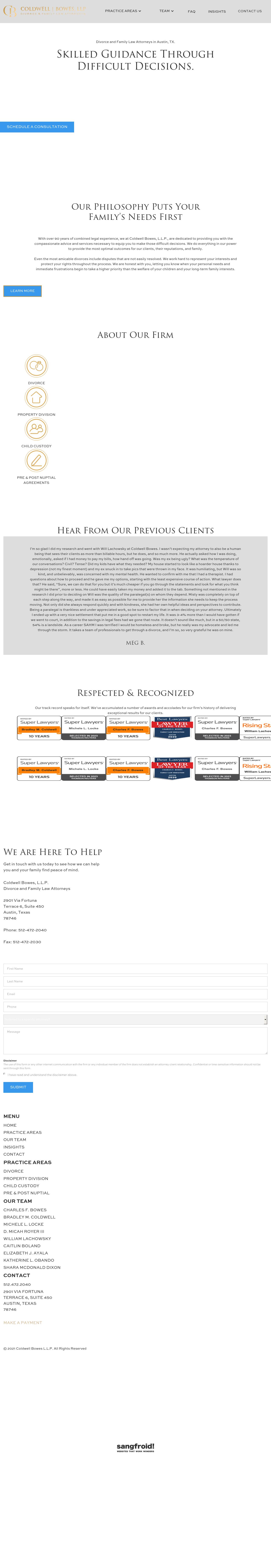 Coldwell | Bowes, L.L.P. - Austin TX Lawyers